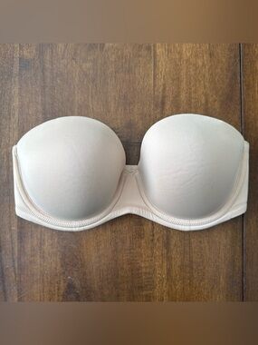 Wacoal Red Carpet Convertible Strapless Bra Underwire Lined 854119 30DD